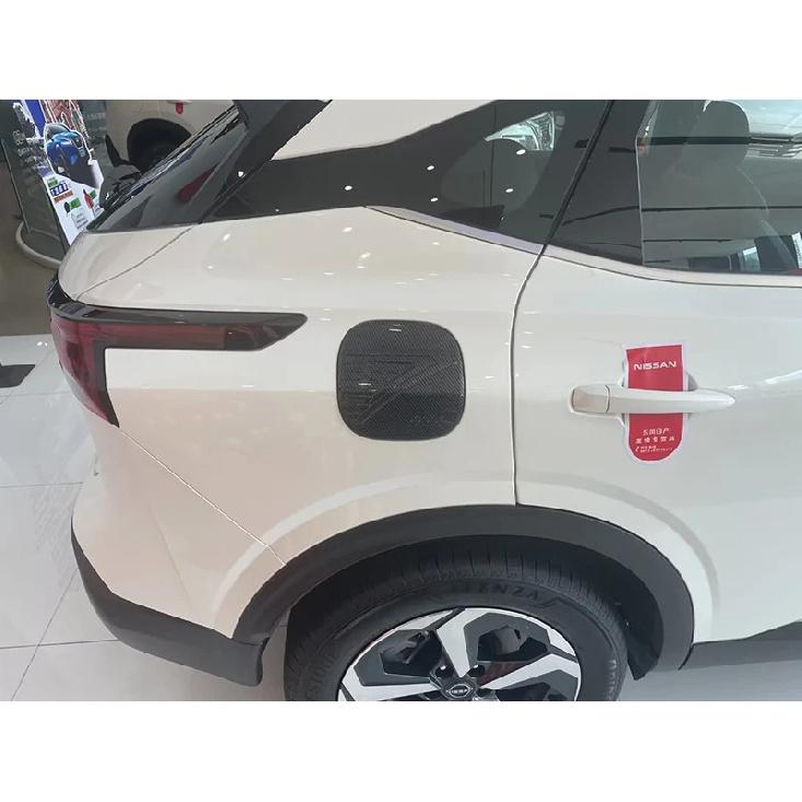 For Nissan Qashqai J12 2024 Car Accessories Piano Black Fuel Tank Cap Cover Car Styling Trim Oil Cap Protective