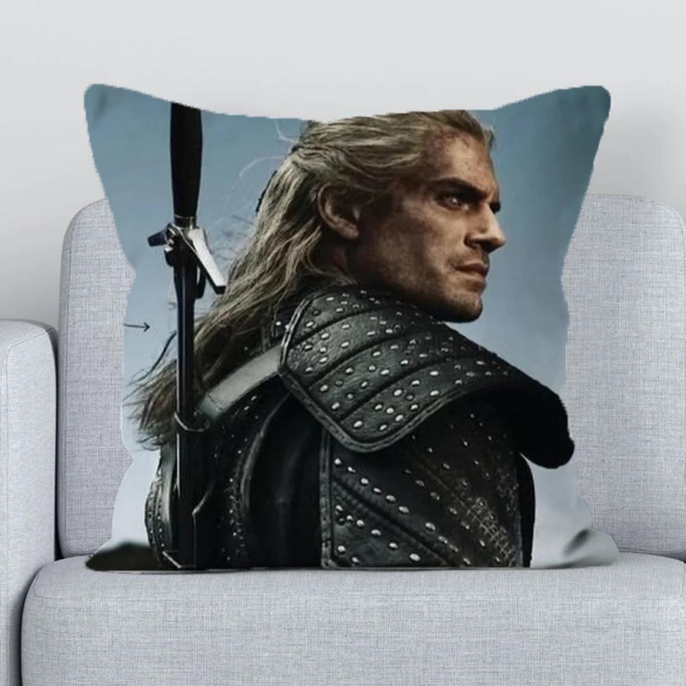 H-Henry Cavill Copricuscino 45X45 Copricuscini Cuscini per Divano Federa Decorativa Per Soggiorno Federe 50X50 Cuscino