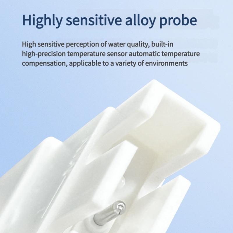 Digital Water Tester For And Temperature Measurement With High Accuracy And Anti Slip Grip Design