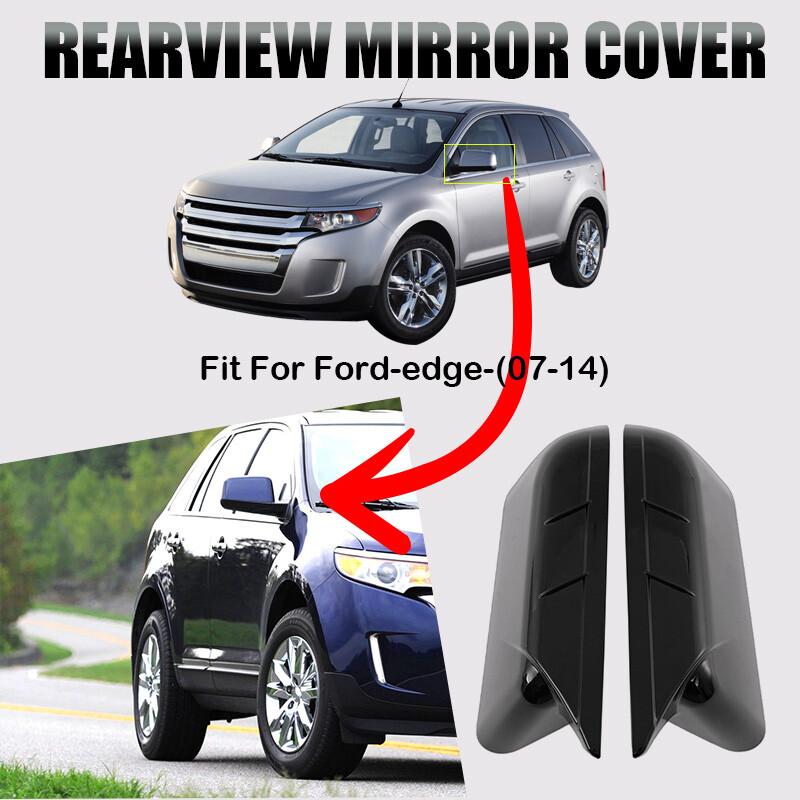 2x For 2007-2010 FORD Edge Driver + Passenger Side View Mirror Cover Cap Trim