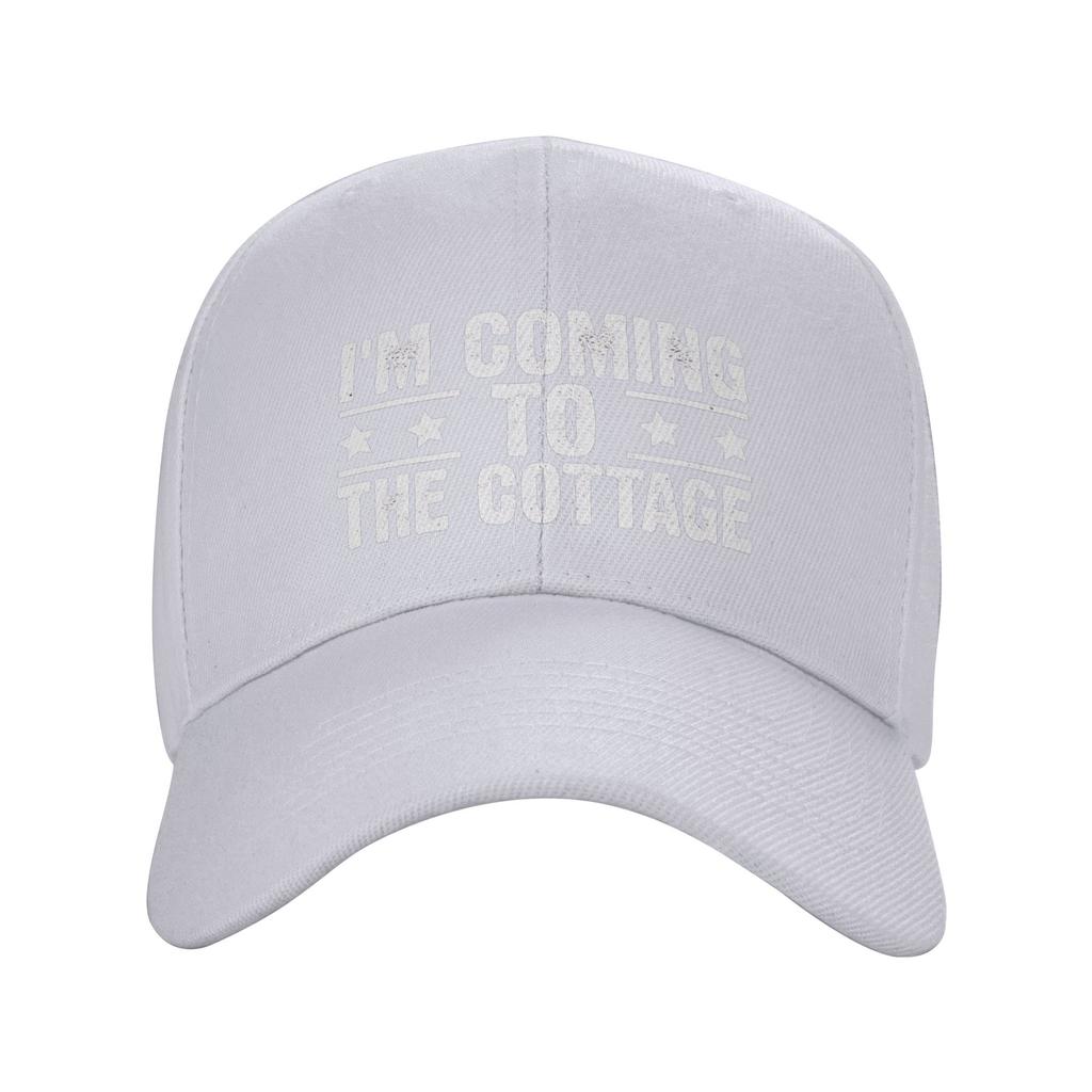 Summer Im Coming To The Cottage Romance Hockey Baseball Cap Running Hippie Y2k Custom Logo Sun Hip Hop Hats Male Snapback Cap