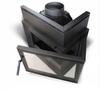 Cast Iron Fireplace KRATKI SIMPLE Left 8 kW Ø 200 Set