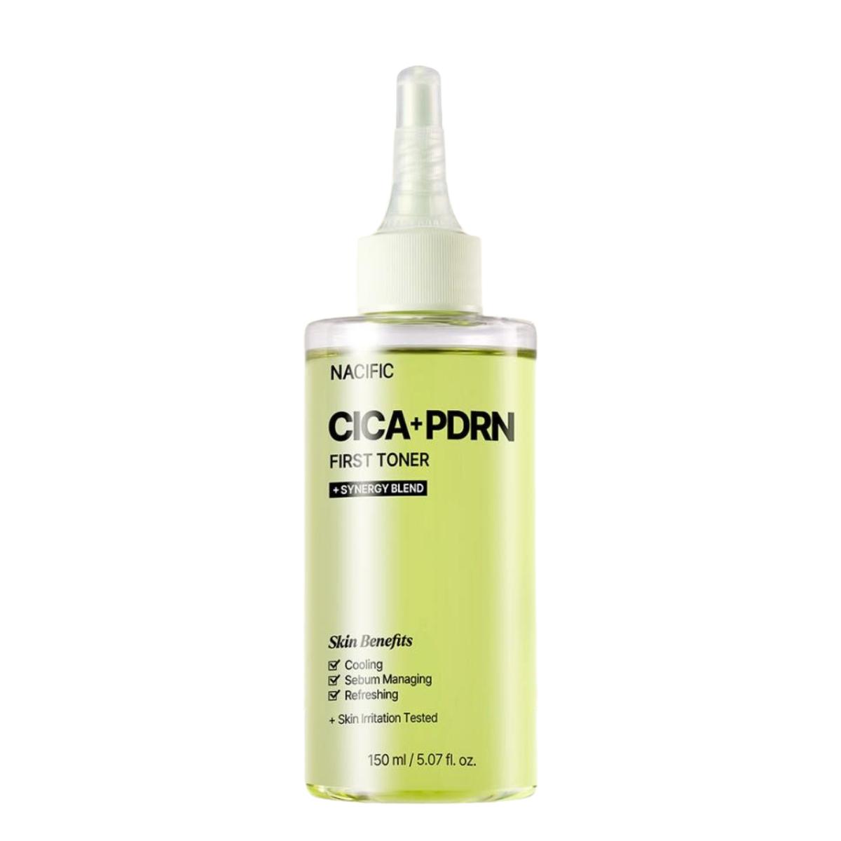 NACIFIC Origin Cica PDRN First Toner 150ml - Soothing & Sebum Control Facial Water