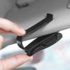 CAPR9 Car Logo Glasses Holder Sun Visor Sunglasses Clip Card Ticket Stand Accessories For Skoda Octavia Superb Yeti Fabia Rapid Kodiaq