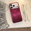 Drop-Proof Double Layer Burgundy Gradient Case for iPhone 14/13 and Apple 17/16/15 Pro Max
