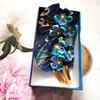 MaitianGuyou Japanese Style Hair Hair Hair Clips with Golden Plum Blossom Folding Perfect for or Yukata Ornament, Fan-Shaped Tsumami-Zaiku Ornament,