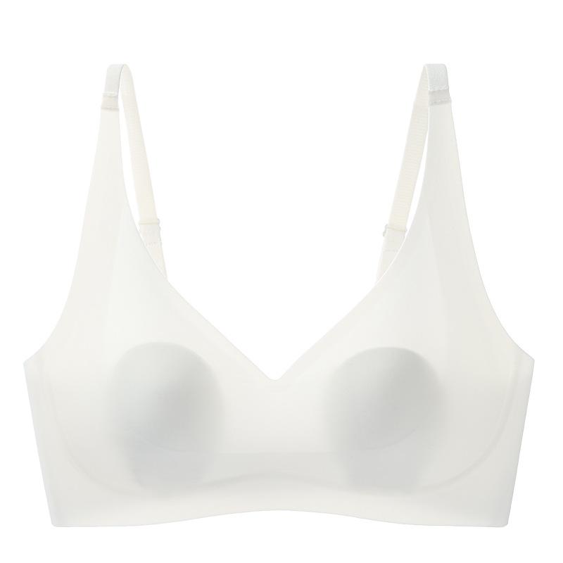 Light, Breathable and Comfortable Underwear, Women's Big Breasts Are Small and Seamless, Invisible Liquid Foundation, and Sub-breasts Are Collected