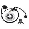 Disc Brake Kit Brake Pad Disk Rotor for 50cc 110cc 125cc 150cc 200cc 250cc Dirt Bike Quad ATV Go Kart