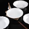 Huib Huang Commercial Melamine Lace Round Dinner Plate