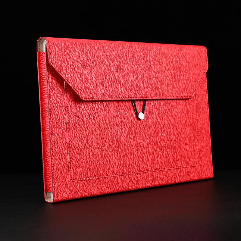 

[Модная папка-конверт большой вместимости] Папка для файлов формата A4 - Утолщенная версия большой вместимости, офисная папка для хранения для деловых конференций и хранения документов