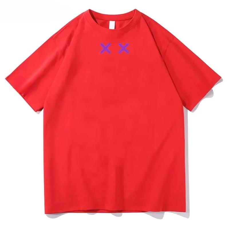 Camisetas holgadas de manga corta estampadas de alta calidad 2025 para hombres y mujeres De marcas populares de otoño e invierno Ropa de calle Bape