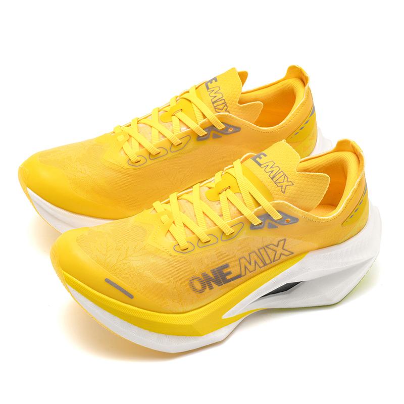 ONEMIX 2025 Full Palm Carbon Board Plate Marathon Running Shoe Pro Stable Support For Shock-absorbing Ultralight Bounce Sneakers
