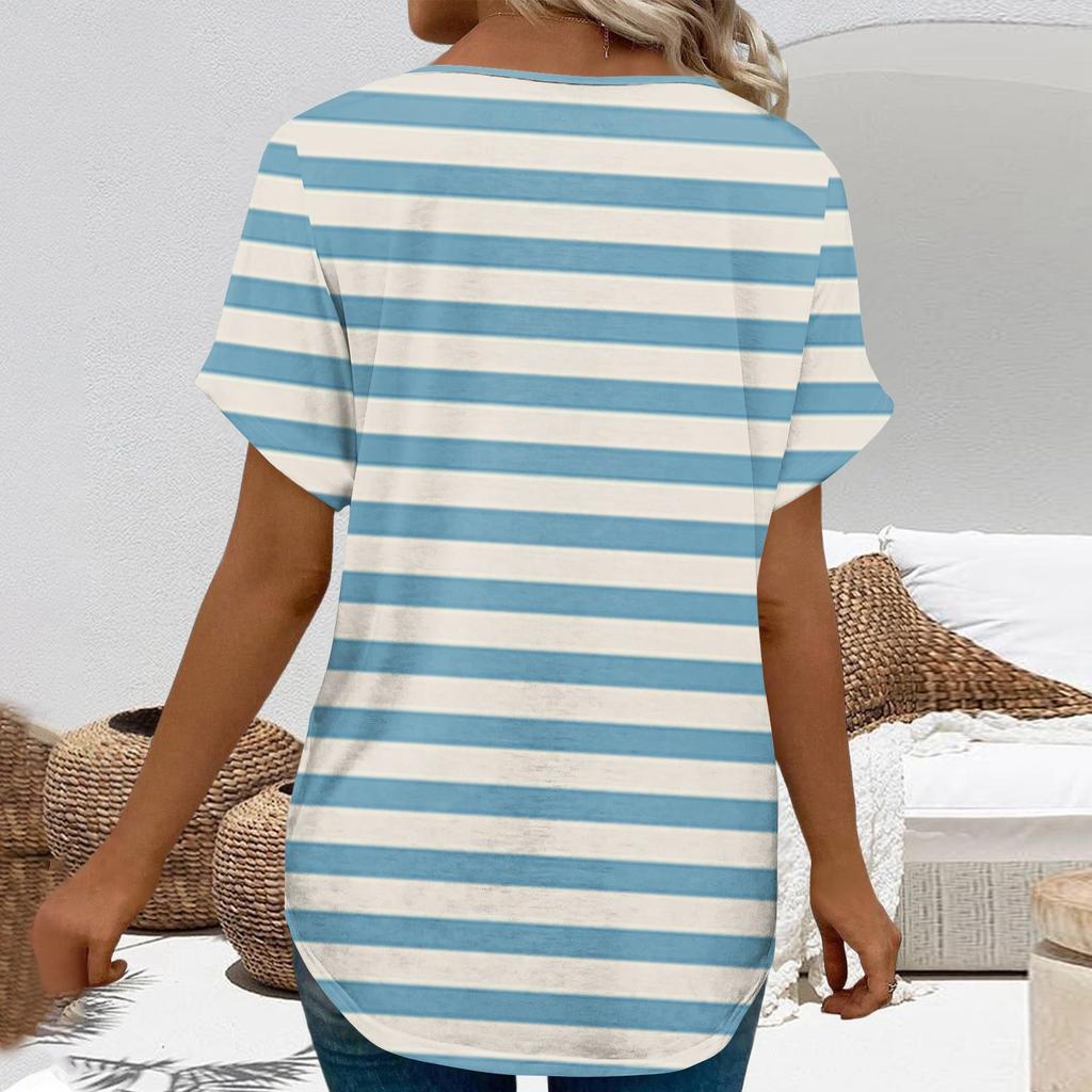 T Shirts Short Sleeve V Neck Tees Womens Fashion Tops Trendy Lightweight Soft Casual Summer Outfits