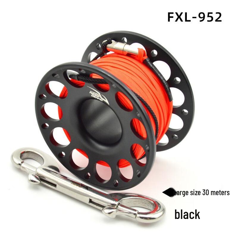 Scuba Diving SMB Reel with Stainless Steel Double Hook