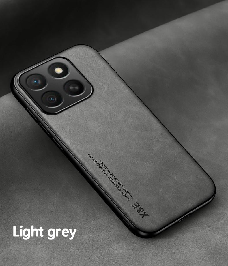 Funda de Cuero de Moda para Honor 400 Smart X7D 400 Pro Lite Funda Ultra Fina Cubierta de Protección Magnética para Coche para Honor X7D Capa