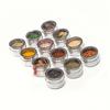 12pcs Magnetic Seasoning Jars with Base Seasoning Jar & Visible Window Stainless Steel Spice Containers Kitchen Accessories Set