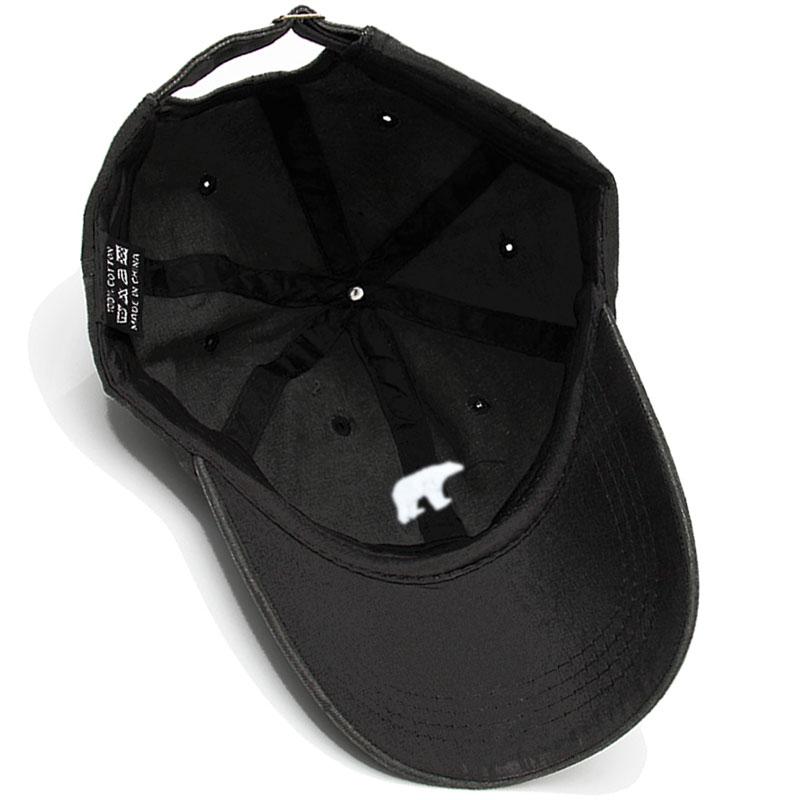 Little Bear Embroidery Baseball Cap For Women Men Fashion Adjustable Soft Washed Cotton Dad Hat Unisex Classic Golf Caps