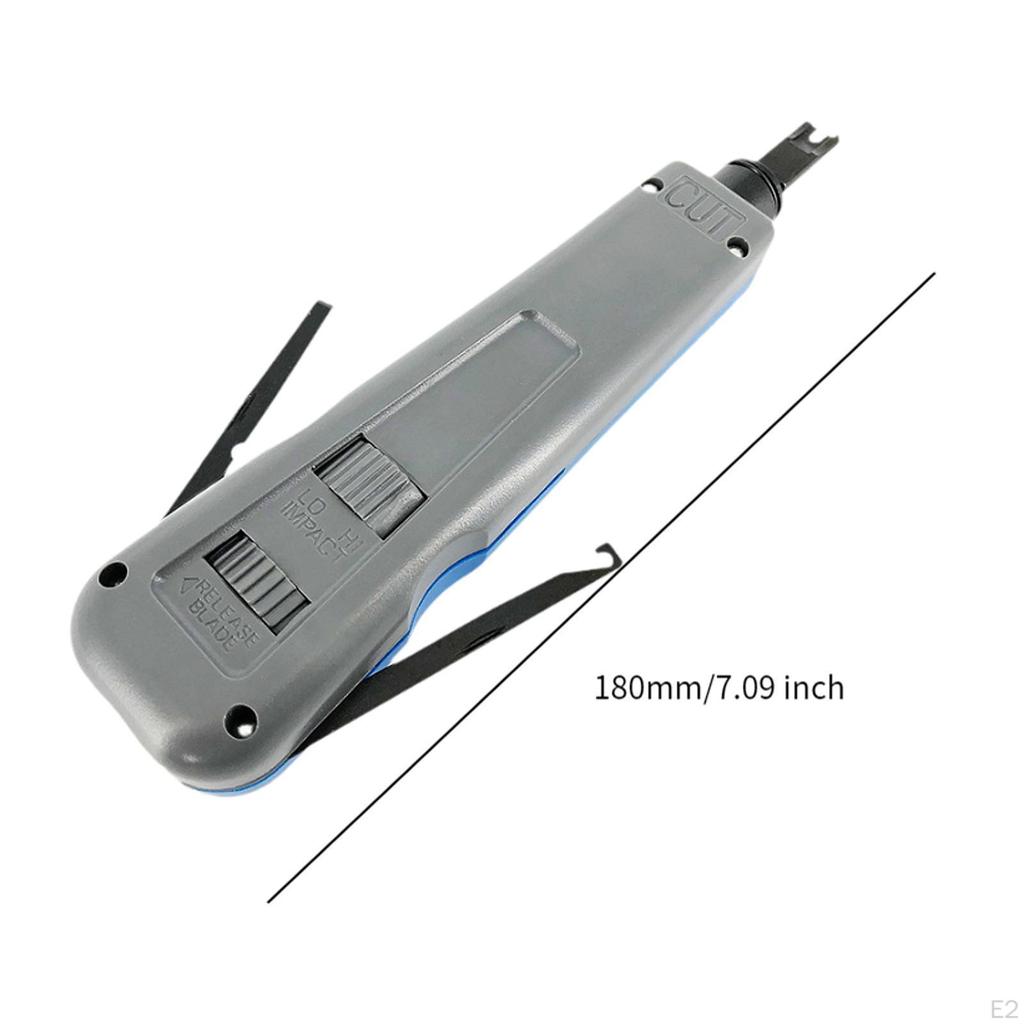 110/88 Type Punch Down Tool Adjustable Wear Resistant Manual Multifunction Network Cable Module