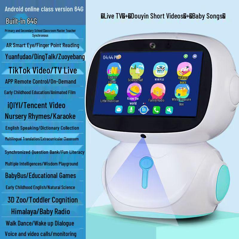Children’s WiFi-Enabled Smart Learning Robot: Early Education Dialogues, Stories & Gift for Toddlers