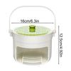 Ice Freezer Tray Double-Layer Chilling Cube Making Mold Press-Type Design Ice Making Tool For Kitchen Camping Picnic Gathering