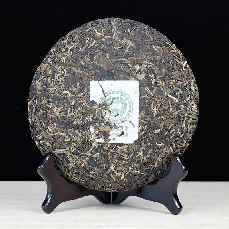 2007 Çin Chang Tai 7538 Puer Sheng Ham Yunnan Changtai Pu-erh Çay Kek 357g