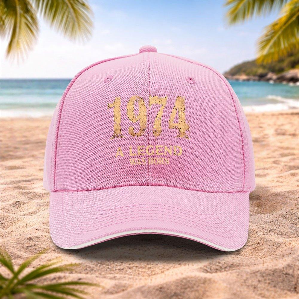 Legendary Birth Fashion Baseball Cap  Lightweight Adjustable Unisex Cap for Running Fitness Outdoor