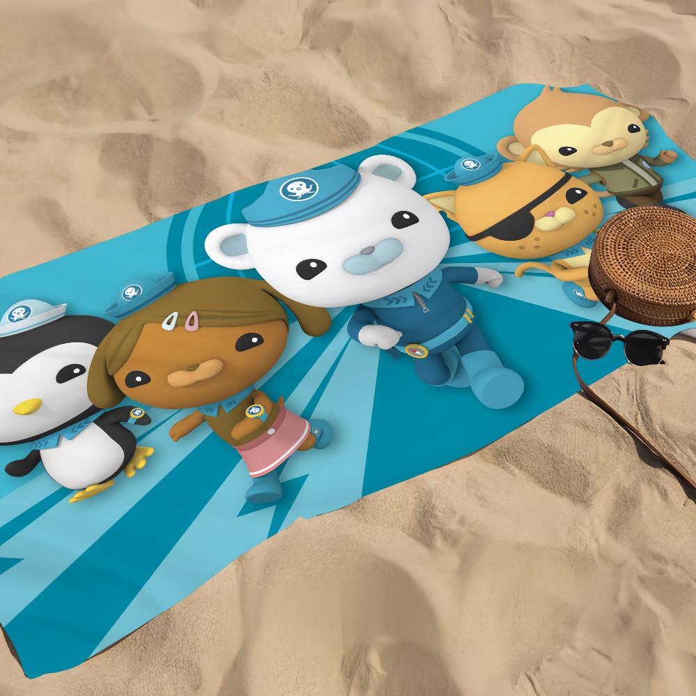 Cartoon The O-Octonauts Cool Towel Soft Pool Gift For Travel Gym Shower Camping Quick Dry Sports Large Beach Towel