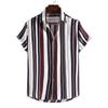 New 2025 Spring and Summer Men's Beach Shirt Hawaiian Short-sleeved Flower Shirt Men's E-commerce Supply