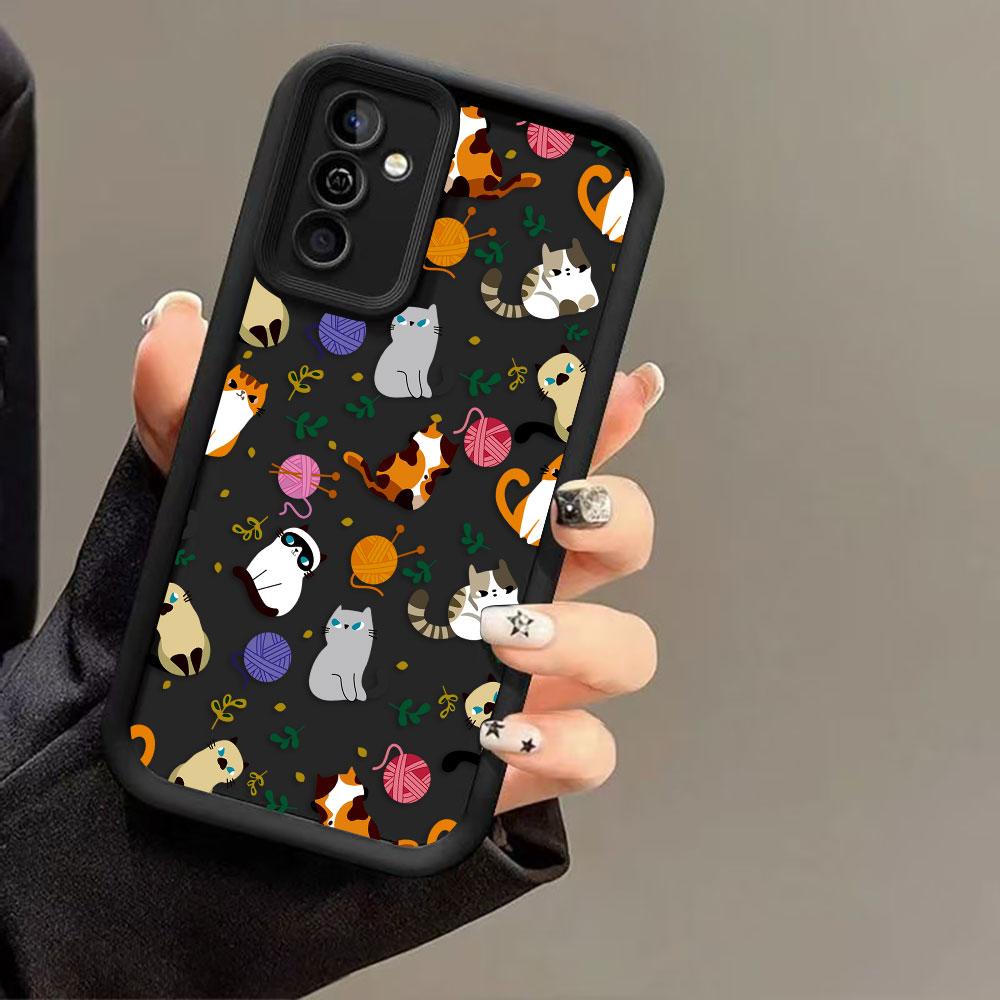 Cute Cat Charming Cover Phone Case For Googel PIXEL 7 7A 8 8A 9 9A 10 PRO XL 5G Silicone Case DIY Shell Funda Coque Capa
