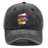 Baseball Hat With 2026 Football Soccer "NETHERLANDS" Flag Printed , Adjustable Sun Hat Casual Hip Hop Retro Unisex Sports Hat
