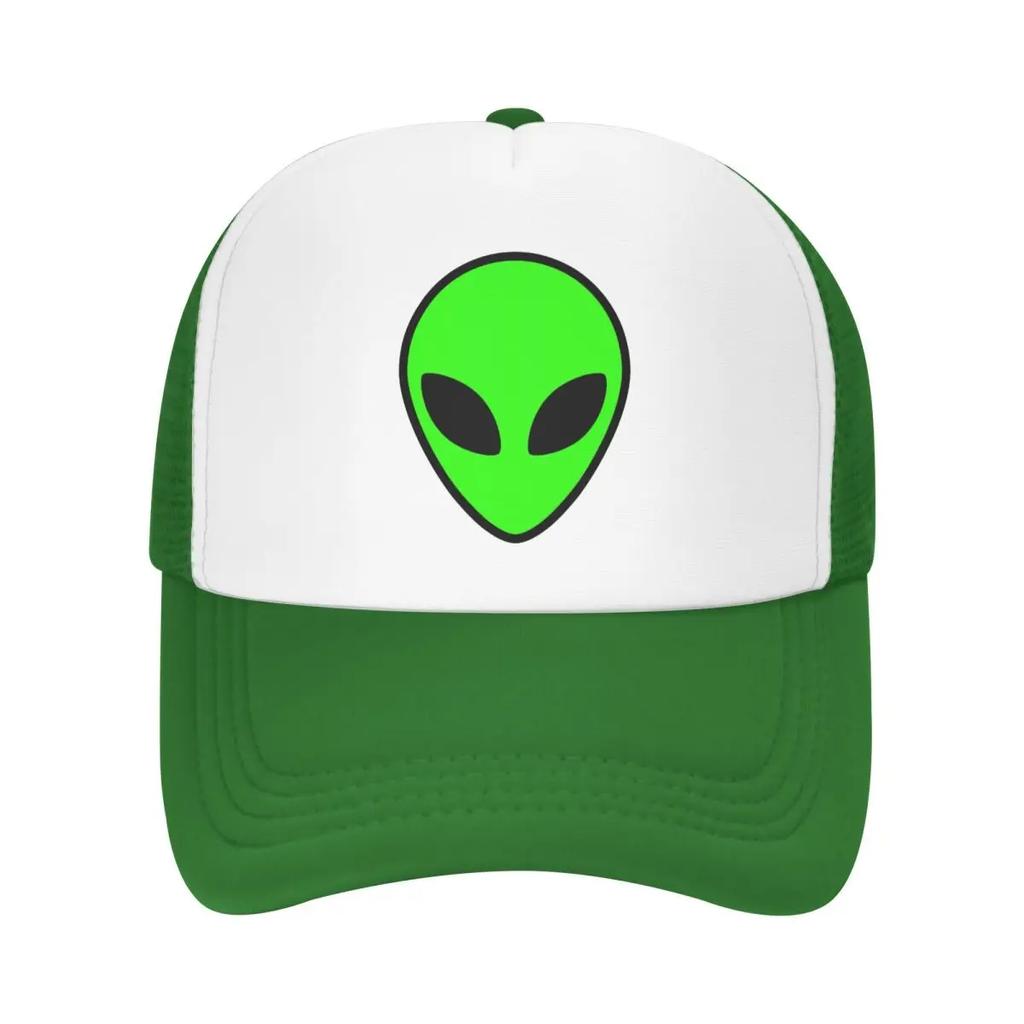 Custom Classic Space Alien Baseball Cap for Unisex Women Breathable Trucker Hat Sports Snapback Hats