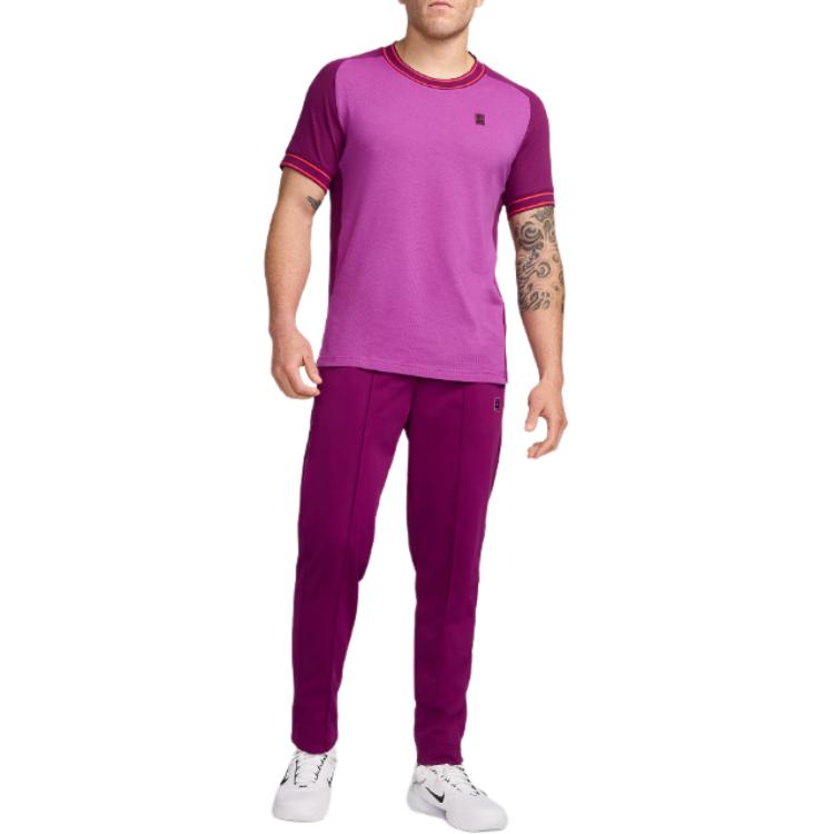 Nike Court Heritage Men's Short-Sleeve Tennis Top FN0318-518
