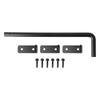 Double Door Lock Cane Bolt Rust Resistant Coating For Residential Security Easy Install Gate Drop Rod Kit Security
