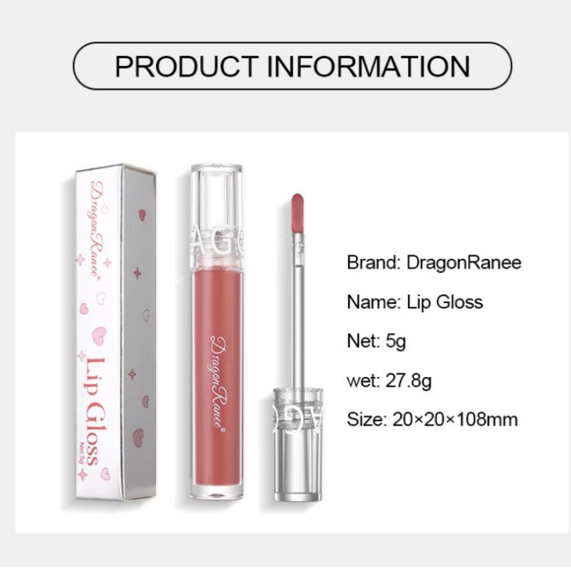 Damenkosmetik Hochglanz-Lippenstift Dauerhaft Feuchtigkeitsspendend Pflegender Glanz Lippen Aufpolsterndes Lippenöl Pflege Lipgloss für Frauen