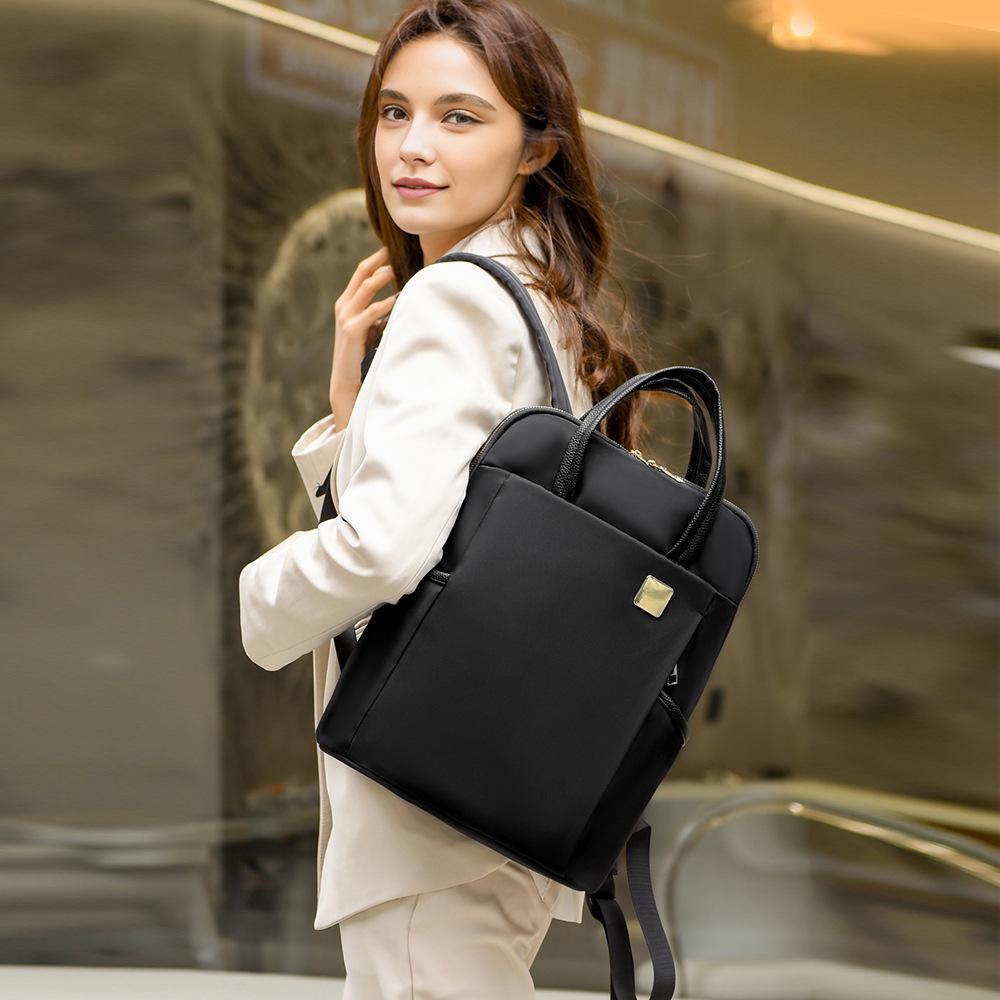 Ladies Business Oxford Student Computer Bag Casual Backpack Women's Outdoor Travel Backpack