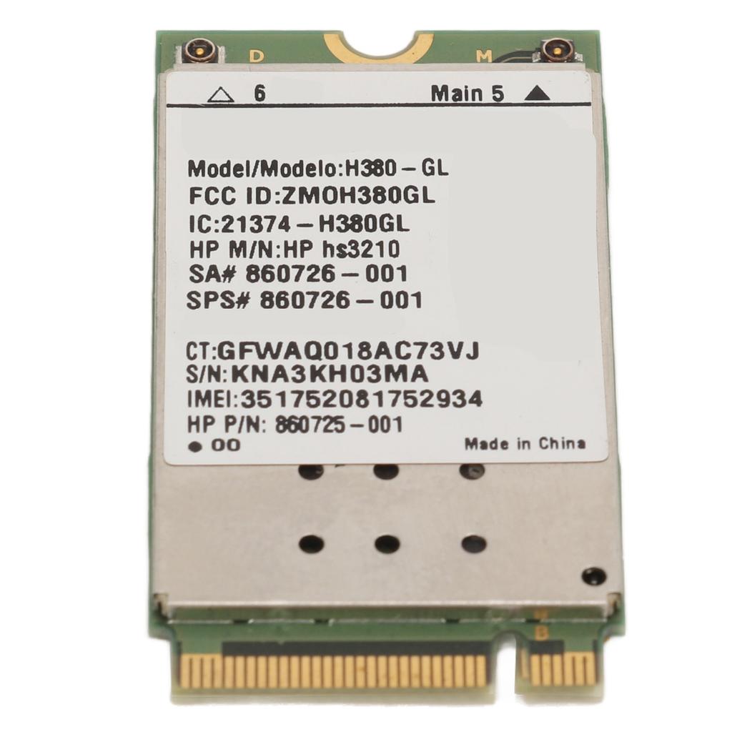 H380 GL HSPA+ M.2 Mobile Module for HP for ZBook 17 15 15u for EliteBook 840 820 G4 G3 for HP Hs3210