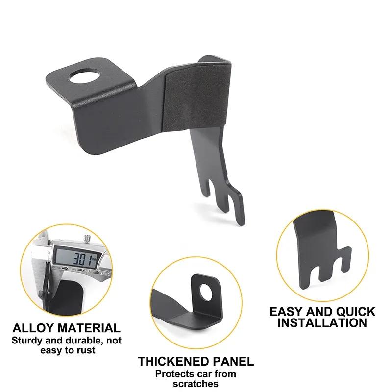 Car Tailgate Antenna Flagpole Bracket For Toyota Land Cruiser Prado FJ150 150 2010-2023 Antenna Flagpole Mounting Metal Base