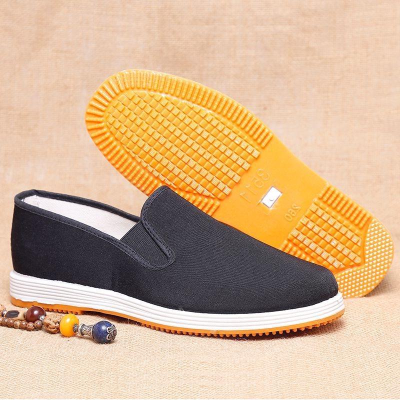 [Factory Straight Hair] New Beef Tendon Sole Construction Site Shoes Men's Labor Insurance Shoes Driver Shoes Dad Construction Site Non-slip and