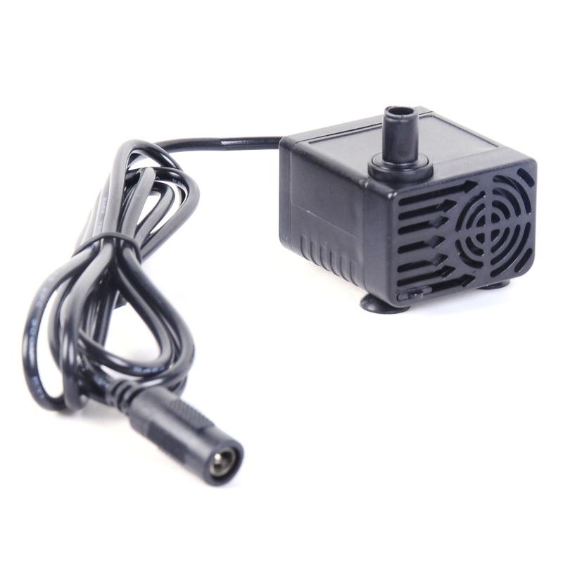 P82D Quiet for Dc 9V 12V 500L/H 4-5W Submersible Water Pump Solar Brushless Motor Submersible Pool Water Pump For Fount