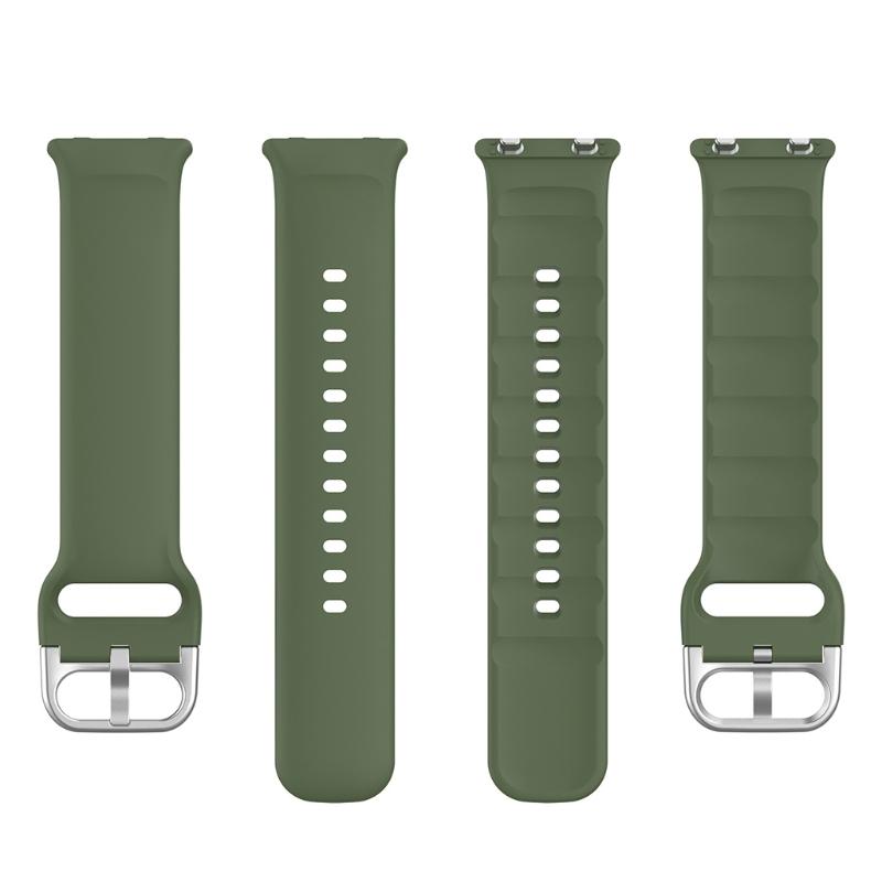Suitable for  Watch2 42/46mm Durable Sweatproof Adjustable Fashion Silicone Wristband Link Bracelet Watch Band Strap