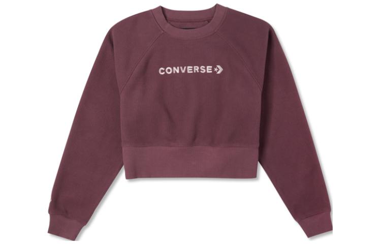 Converse Sweatshirt Women s Dark Red 10023978-A02 XL