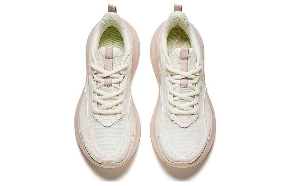Women's Sneakers Anta Low Top Casual Running Shoes Women's White Gray