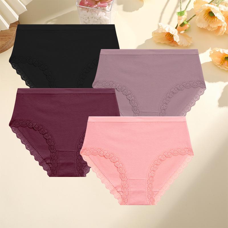 4Pcs Mommy underwear Panty Cotton Briefs Women Seamless Panties Maternity Panties Breath Underwear Female Soft Lingerie