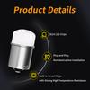 P21/5W BAY15D 1157 P21W BA15S 1156 LED Bulb 12V 3014 9SMD 6500K White Amber Car Brake Parking Backup Turn Signal LightsTurn Signal 2