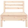 Vidaxl Ogrodowa Sofa 3-Osobowa, Lite Drewno Sosnowe