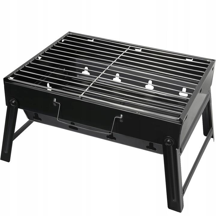Grill Na Węgiel Drzewny, Składany Grill Biurko, Blat Na Zewnątrz Na Piknik