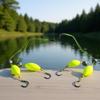 1pc 2 Hooks Fishing Hair Rigs Hook Iseni Hook Barb Carp Fishing Hook Ready-to-Use Size3#-14# Carp Rigs Fishing Lure
