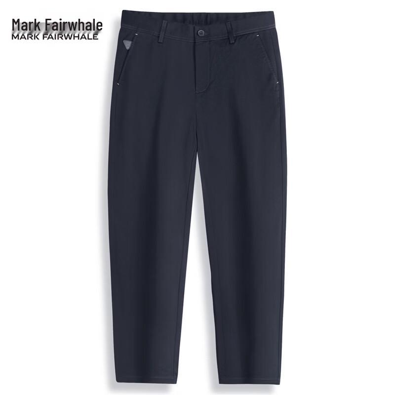 Mark Fairwhale Men's Fleece-Lined 98% Cotton Straight-Leg Casual Pants