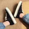 Summer new canvas shoes Korean version trendy versatile student street shots ins Hong Kong style smiles