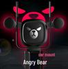 Angry Bear 360° Rotating Car Air Vent Phone Holder
